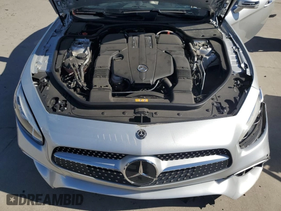 2019 Mercedes-Benz SL 450 z VIN WDDJK6GA1KF055546, wystawiony jako Copart lot #54183035 z przebiegiem 23 765 mil mil oraz Szkoda całkowita • Salvage title. Historia ofert i sprzedaży dostępna na DreamBid. Obrazek 11.