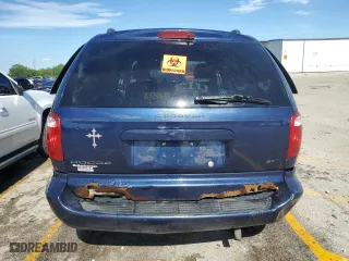2006 Dodge Caravan SXT with VIN 1D4GP45R96B744981, listed as a Copart auction lot 61516314 with 0 mi miles and Salvage Title. Bid and sale history available at carsss.com. Image 6.