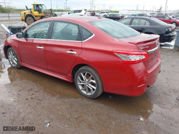2014 Nissan Sentra SV with VIN 3N1AB7AP1EY262337, listed as a IAAI auction lot 41958717 with 132,976 mi miles. Bid and sale history available at carsss.com. Image 3.