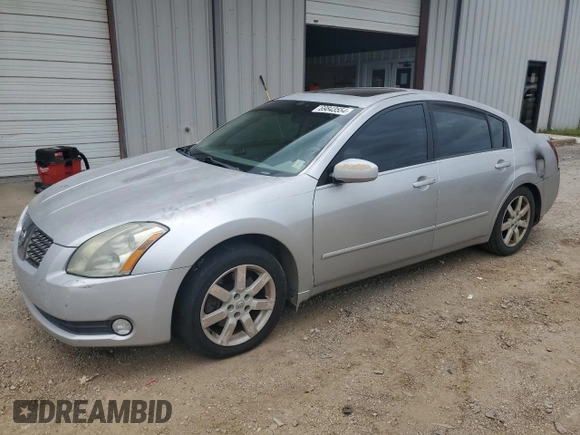 2004 Nissan Maxima SL with VIN 1N4BA41EX4C869772, listed as a Copart auction lot 69843554 with 205,409 mi miles and Salvage Title. Bid and sale history available at carsss.com. Image 1.