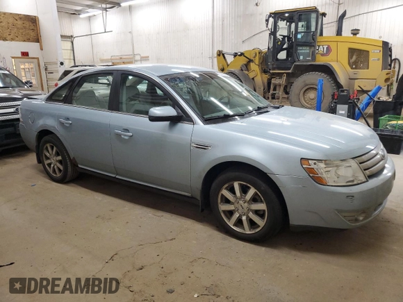 2008 Ford Taurus SEL with VIN 1FAHP24W38G130517, listed as a Copart auction lot 53086395 with 128,777 mi miles and Salvage Title. Bid and sale history available at carsss.com. Image 4.