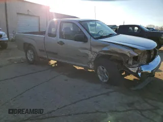 2005 GMC Canyon SLE Z71 with VIN 1GTDT196058243595, listed as a Copart auction lot 80792314 with 221,248 mi miles and Salvage Title. Bid and sale history available at carsss.com. Image 4.