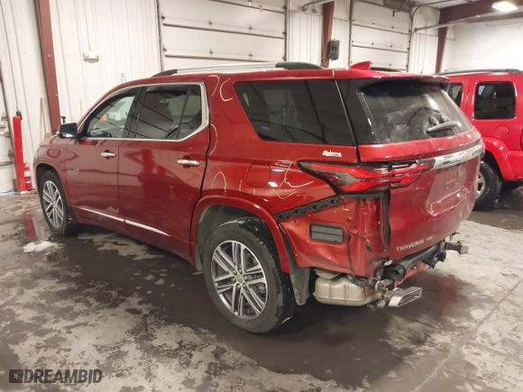 2023 Chevrolet Traverse High Country with VIN 1GNEVNKWXPJ273125, listed as a IAAI auction lot 41602988 with 24,151 mi miles. Bid and sale history available at carsss.com. Image 3.