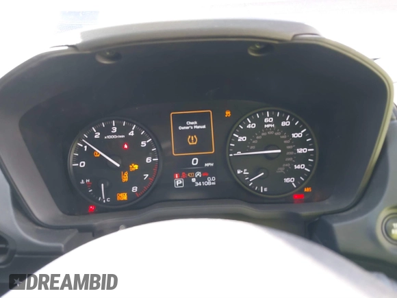 2024 Subaru Impreza with VIN JF1GUABC9R8218880, listed as a IAAI auction lot 41851203 with 34,108 mi miles and . Bid and sale history available at DreamBid. Image 7.