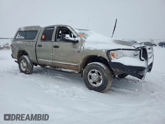 2009 Dodge Ram 2500 SLT with VIN 3D7KS28L59G536339, listed as a Copart auction lot 87849015 with 160,007 mi miles and Salvage Title. Bid and sale history available at carsss.com. Image 4.