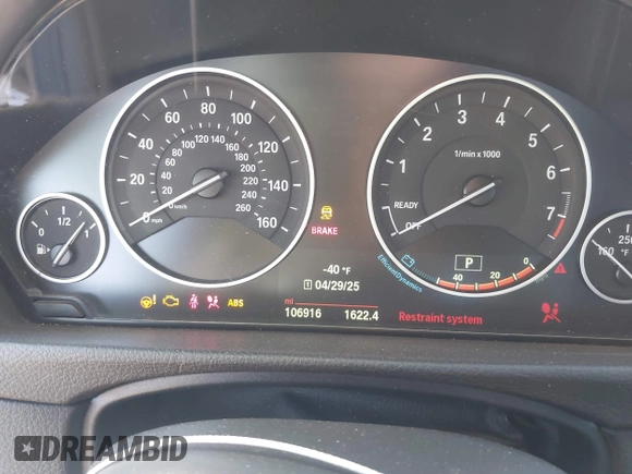 2015 BMW 4 Series 428i xDrive with VIN WBA3N9C59FK248249, listed as a IAAI auction lot 42140141 with 106,916 mi miles and . Bid and sale history available at DreamBid. Image 7.