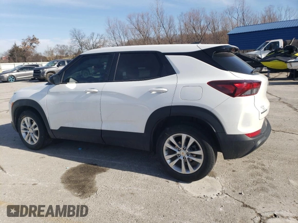 2021 Chevrolet TrailBlazer LS with VIN KL79MMS23MB180678, listed as a Copart auction lot 42801485 with 64,548 mi miles and Salvage Title. Bid and sale history available at carsss.com. Image 2.