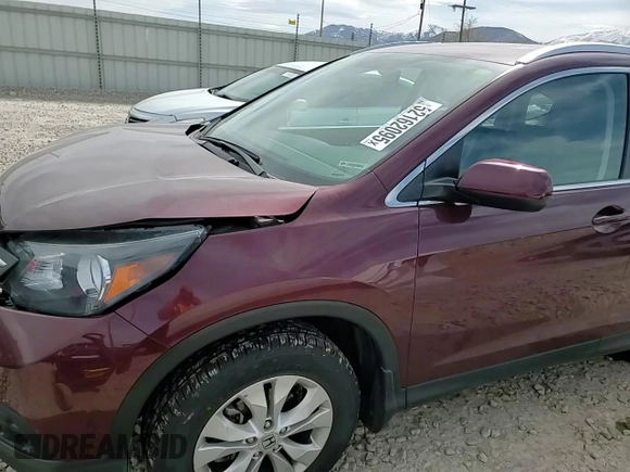 2014 Honda CR-V EX-L with VIN 5J6RM4H72EL115185, listed as a Copart auction lot 52162095 with 26,652 mi miles and Salvage Title. Bid and sale history available at carsss.com. Image 11.