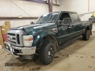 2008 Ford Super Duty F-250 SRW XL with VIN 1FTSW21R58ED91533, listed as a Copart auction lot 89277685 with 206,021 mi miles and Salvage Title. Bid and sale history available at carsss.com. Image 1.
