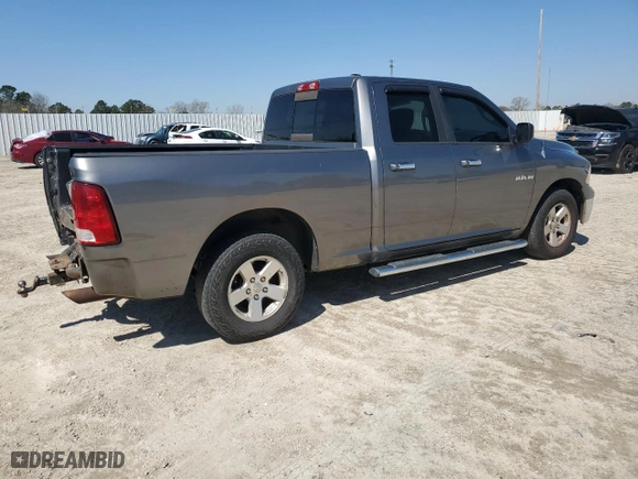 2010 Dodge Ram 1500 SLT with VIN 1D7RB1GPXAS159999, listed as a Copart auction lot 48591925 with 215,256 mi miles and Salvage Title. Bid and sale history available at carsss.com. Image 3.