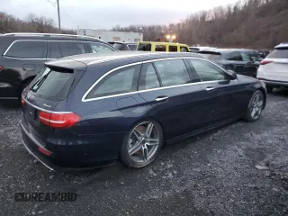 2019 Mercedes-Benz E 450 with VIN WDDZH6JB1KA556677, listed as a Copart auction lot 83327284 with Not Provided miles and Non Repairable. Bid and sale history available at DreamBid. Image 3.