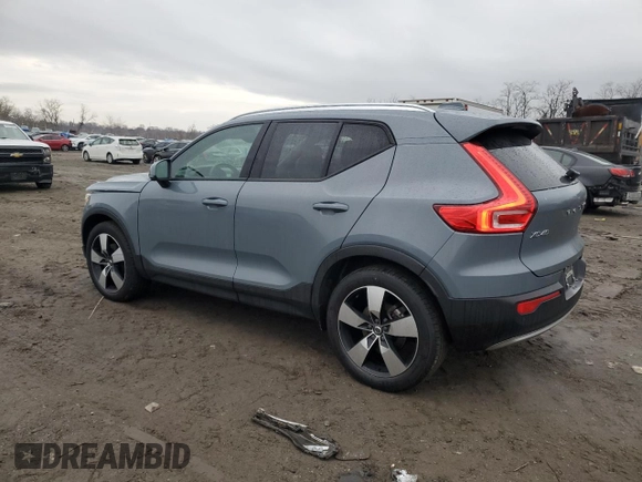 2021 Volvo XC40 Momentum with VIN YV4162UK9M2446794, listed as a Copart auction lot 43543885 with 67,921 mi miles and Salvage Title. Bid and sale history available at DreamBid. Image 2.