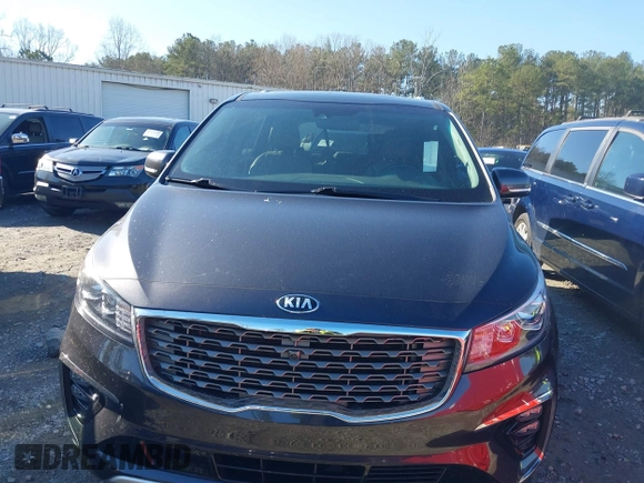2020 Kia Sedona EX with VIN KNDMC5C19L6617750, listed as a IAAI auction lot 41772439 with 59,635 mi miles. Bid and sale history available at carsss.com. Image 12.