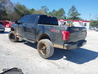 2017 Ford F-150 XL with VIN 1FTEW1EG6HFC77826, listed as a IAAI auction lot 41633046 with 100,133 mi miles. Bid and sale history available at carsss.com. Image 3.