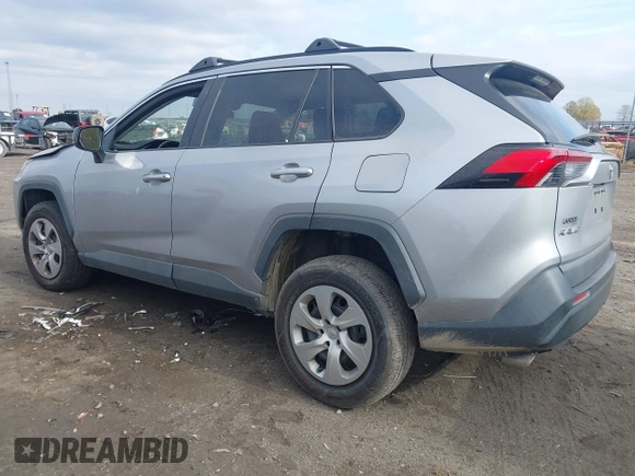 2019 Toyota RAV4 LE with VIN 2T3H1RFV1KW034812, listed as a IAAI auction lot 41016776 with 101,219 mi miles. Bid and sale history available at carsss.com. Image 14.