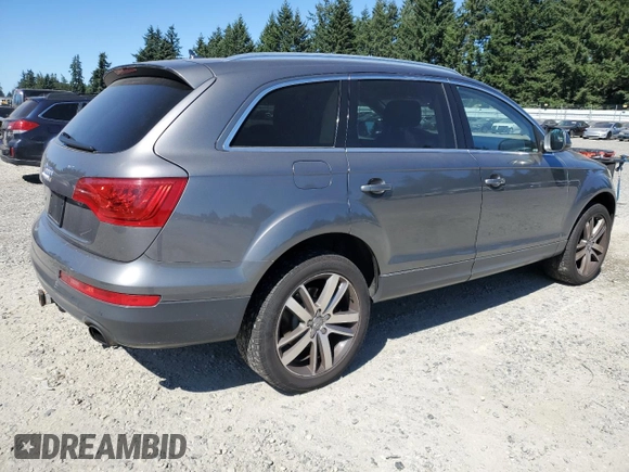 2013 Audi Q7 Premium Plus z VIN WA1LGAFE2DD015433, wystawiony jako Copart lot #66265735 z przebiegiem 124 118 mil mil oraz Czysty tytuł • Clean title. Historia ofert i sprzedaży dostępna na DreamBid. Obrazek 3.