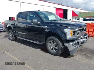 2020 Ford F-150 XL with VIN 1FTEW1EP4LFB18182, listed as a IAAI auction lot 41820202 with 53,810 mi miles. Bid and sale history available at carsss.com. Image 1.
