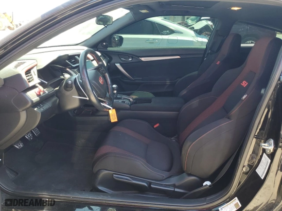 2020 Honda Civic Si Coupe with VIN 2HGFC3A57LH754592, listed as a Copart auction lot 55496204 with 83,046 mi miles and Salvage Title. Bid and sale history available at carsss.com. Image 7.