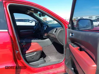 2016 Dodge Durango R/T with VIN 1C4SDHCT7GC402737, listed as a IAAI auction lot 41629418 with 206,557 mi miles and . Bid and sale history available at DreamBid. Image 5.