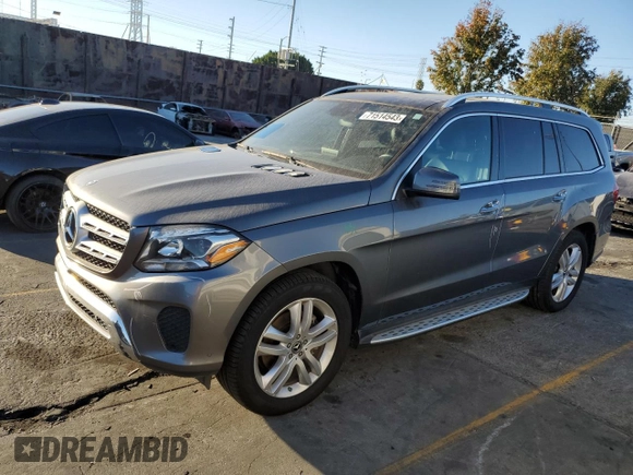 2017 Mercedes-Benz GLS 450 with VIN 4JGDF6EE8HA921164, listed as a Copart auction lot 71514543 with 69,923 mi miles and . Bid and sale history available at DreamBid. Image 1.