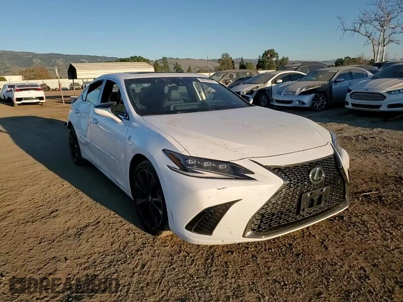 2022 Lexus ES 350 F Sport with VIN 58AGZ1B17NU114906, listed as a Copart auction lot 88810935 with 27,967 mi miles and Salvage title. Bid and sale history available at DreamBid. Image 10.