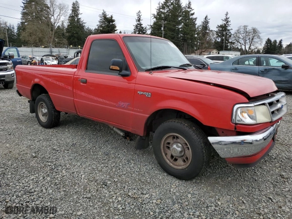 1995 Ford Ranger Splash with VIN 1FTCR10A8SPB14808, listed as a Copart auction lot 47322535 with 99,797 mi miles and Salvage Title. Bid and sale history available at carsss.com. Image 4.