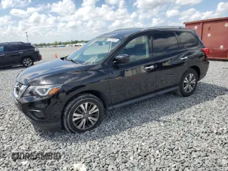 2018 Nissan Pathfinder SL with VIN 5N1DR2MM5JC628745, listed as a Copart auction lot 51319415 with 119,426 mi miles and Salvage Title. Bid and sale history available at carsss.com. Image 1.