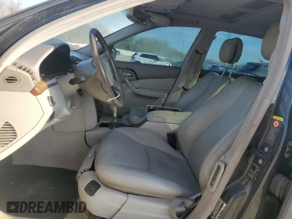 2002 Mercedes-Benz S-Class 5.0L with VIN WDBNG75J42A282103, listed as a Copart auction lot 50772425 with 150,864 mi miles and Clean Title. Bid and sale history available at carsss.com. Image 7.