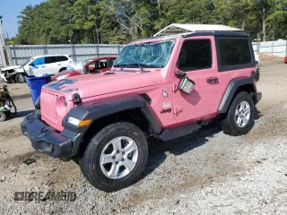 2021 Jeep Wrangler Willys with VIN 1C4HJXAG6MW651740, listed as a Copart auction lot 75310184 with 39,608 mi miles and Salvage title. Bid and sale history available at DreamBid. Image 1.