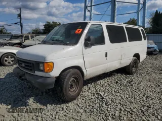 2006 Ford Econoline Passenger XL with VIN 1FBSS31L16HB26248, listed as a Copart auction lot 72510444 with 160,689 mi miles and Salvage Title. Bid and sale history available at carsss.com. Image 1.