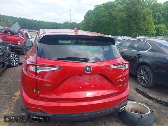 2024 Acura RDX with VIN 5J8TC2H37RL033766, listed as a IAAI auction lot 42119617 with 5,461 mi miles and . Bid and sale history available at DreamBid. Image 16.