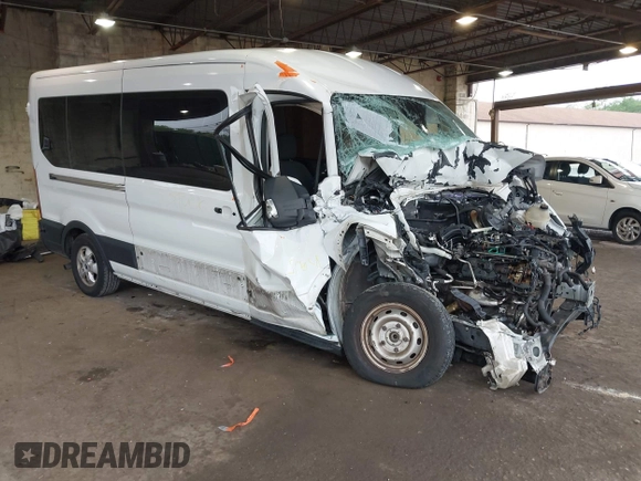 2020 Ford Transit Passenger XL z VIN 1FBAX2C83LKA24741, wystawiony jako IAAI lot #42456148 z przebiegiem Nie podano mil oraz . Historia ofert i sprzedaży dostępna na DreamBid. Obrazek 1.