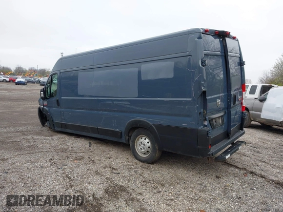 2019 Ram ProMaster Cargo with VIN 3C6URVJG9KE564263, listed as a IAAI auction lot 41929605 with Not Provided miles and . Bid and sale history available at carsss.com. Image 3.