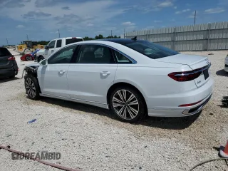 2023 Audi A8 with VIN WAULDAF84PN010660, listed as a Copart auction lot 48271394 with 3,003 mi miles. Bid and sale history available at carsss.com. Image 2.