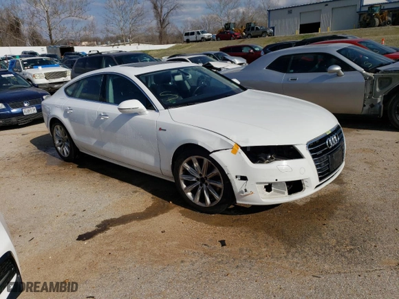 2015 Audi A7 3.0 Premium Plus with VIN WAUWGAFC7FN013771, listed as a Copart auction lot 45912773 with 120,225 mi miles. Bid and sale history available at carsss.com. Image 4.