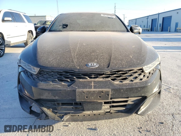 2021 Kia K5 GT-Line with VIN 5XXG64J29MG046046, listed as a Copart auction lot 49780785 with 87,217 mi miles and Salvage Title. Bid and sale history available at carsss.com. Image 5.