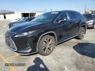 2022 Lexus RX 450h with VIN 2T2HGMDA2NC090365, listed as a Copart auction lot 56177755 with 49,583 mi miles and Salvage title. Bid and sale history available at DreamBid. Image 1.