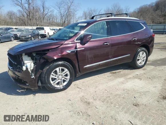 2018 Buick Enclave Essence with VIN 5GAERBKWXJJ274831, listed as a Copart auction lot 49048285 with 95,809 mi miles and Salvage Title. Bid and sale history available at carsss.com. Image 1.