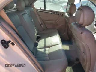 2006 Mercedes-Benz C 280 Luxury with VIN WDBRF54H06A906654, listed as a Copart auction lot 53290105 with 185,128 mi miles and Salvage Title. Bid and sale history available at DreamBid. Image 10.
