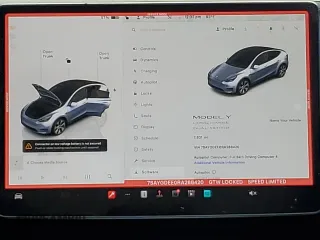 2024 Tesla Model Y Long Range with VIN 7SAYGDEE0RA288420, listed as a Copart auction lot 59159015 with 7,831 mi miles and Salvage title. Bid and sale history available at DreamBid. Image 9.