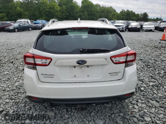 2017 Subaru Impreza Premium with VIN 4S3GTAD68H3735734, listed as a Copart auction lot 52715295 with 92,055 mi miles and Salvage title. Bid and sale history available at DreamBid. Image 6.