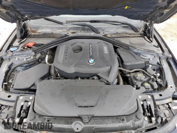 2017 BMW 4 Series 430i with VIN WBA4R7C52HK895575, listed as a Copart auction lot 55348865 with 57,288 mi miles and Clean Title. Bid and sale history available at DreamBid. Image 11.