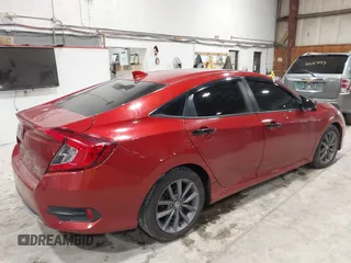 2019 Honda Civic Sedan EX with VIN 19XFC1F39KE205528, listed as a IAAI auction lot 41639764 with 64,620 mi miles. Bid and sale history available at carsss.com. Image 4.
