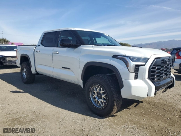 2024 Toyota Tundra 4WD Limited Hybrid with VIN 5TFWC5DB9RX042763, listed as a Copart auction lot 43425705 with 17,430 mi miles and Salvage Title. Bid and sale history available at carsss.com. Image 4.