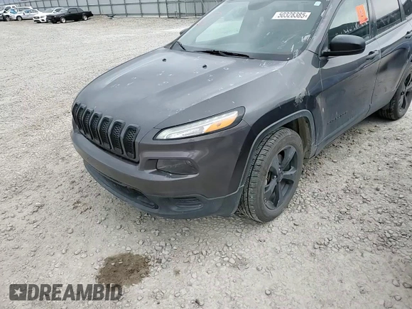 2016 Jeep Cherokee Altitude with VIN 1C4PJMAB3GW317104, listed as a Copart auction lot 50328385 with 161,234 mi miles and Salvage title. Bid and sale history available at DreamBid. Image 10.