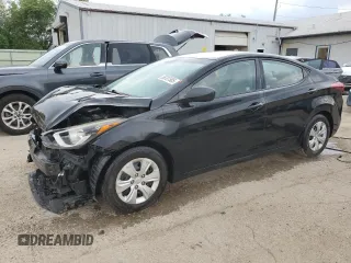 2016 Hyundai Elantra SE with VIN 5NPDH4AE7GH785478, listed as a Copart auction lot 58707505 with 7,200 mi miles and Salvage title. Bid and sale history available at DreamBid. Image 1.