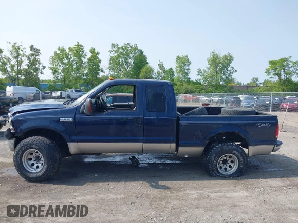 2005 Ford F-250 XL with VIN 1FTSX21535EB12554, listed as a IAAI auction lot 42370629 with 107,235 mi miles and . Bid and sale history available at DreamBid. Image 14.