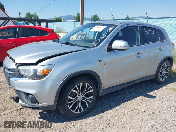 2018 Mitsubishi Outlander Sport SE 2.4 with VIN JA4AR3AW2JZ036004, listed as a IAAI auction lot 39806270 with 102,815 mi miles. Bid and sale history available at carsss.com. Image 2.