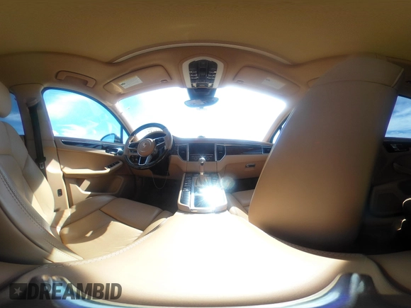 2015 Porsche Macan S with VIN WP1AB2A55FLB67075, listed as a IAAI auction lot 42068637 with 148,068 mi miles. Bid and sale history available at carsss.com. Image 23.
