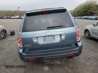 2006 Honda Pilot EX-L with VIN 2HKYF18666H515628, listed as a Copart auction lot 52613865 with Not Provided miles and Salvage Title. Bid and sale history available at DreamBid. Image 6.